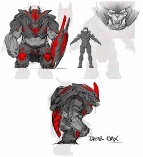 Brute - Characters & Art - Halo 4 Character art, Halo armor,