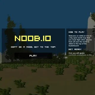 Mängi Noob.io - võrgumängu - FreeGamesBoom