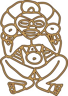 Sol Taino Png - Simbolo Taino Clipart - Large Size Png Image