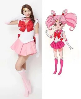 A5 Sailor Moon Cosplay Costume Chibi usa Sailor chibi moon A