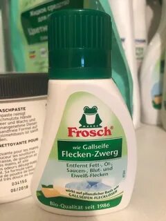 Отзыв на Frosch wie Gallseife Flecken-Zwerg из ROSSMANN ZAKU