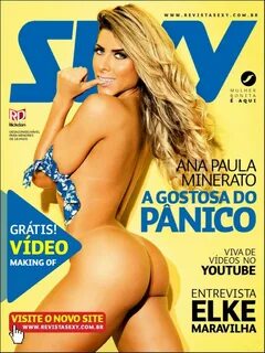Ana Paula Minerato for Sexy Magazine Brazil Your Daily Girl