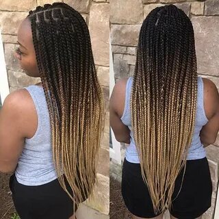 43 Pretty Box Braids with Color for Every Season - Page 2 of