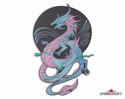 KDA Akali Dragon LOL Embroidered Patch Prestige Edition Iron
