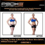 P90X3 and Shakeology Beachbody transformation. Before and af