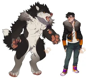 ⭐ gator 🐊 on Twitter: "Stunning werewolf design by @kingstee