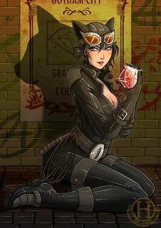 Catwoman Arkham City Drawing Related Keywords & Suggestions 