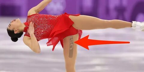 Mirai Nagasu USA 'Tattoo' Was Actually Athletic Tape