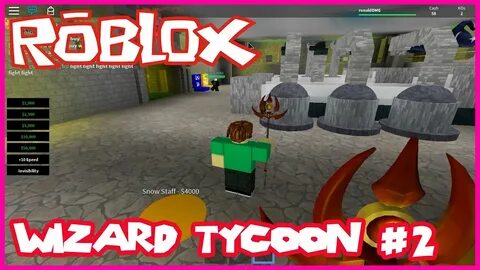 Roblox Wizard Tycoon - 2 player part #2 Let's Play - YouTube