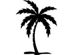 Palm Tree Free Dxf File - 3dfreevector.com