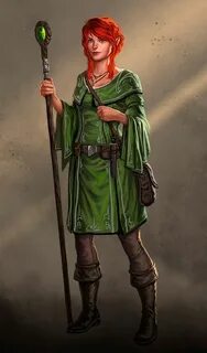 Liasanya Female characters, Elf druid, Character portraits