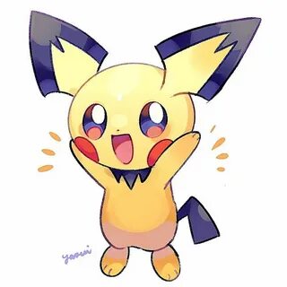 Pichu. Pokemon alola, Pikachu art, Pokemon drawings