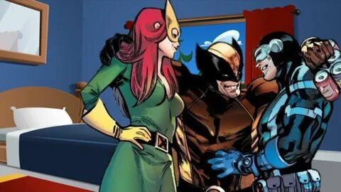Marvel's new progressive X-Men! Cyclops, Wolverine, & Jean G