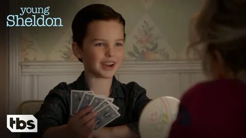Young Sheldon: Sheldon Plays Cards With Meemaw (Season 1 Epi