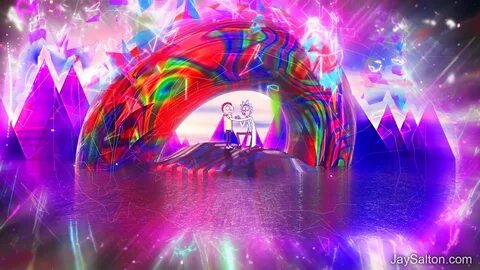 #468736 Adult Swim, psychedelic, Rick and Morty - Rare Galle