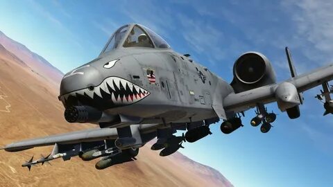 A-10C Warthog & A/V-8B Harrier- A DCS Short - YouTube