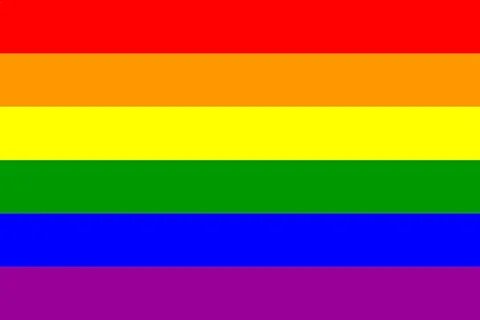 OnlineLabels Clip Art - gay pride flag