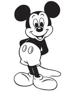 Mickey mouse black and white cute baby mickey and minnie cli