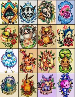 Pokemon Tattoo Designs on Behance