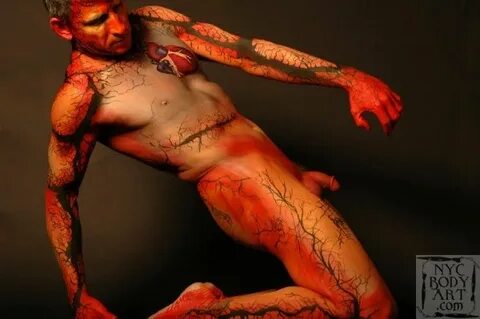 Body Painted Men body art Pinterest Posts