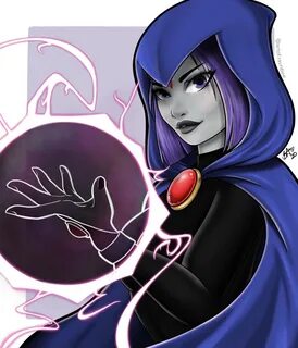 ArtStation - Raven - Teen Titans