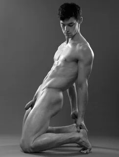 Men Enjoying Nudity: Black & White Studies, Casual & Formal,