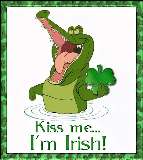 kiss me i'm irish - St Patricks Day graphics for Facebook, T