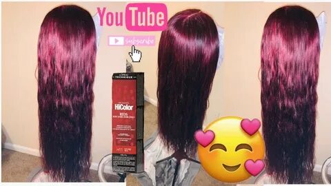 HOW TO DYE HAIR RED WITHOUT USING BLEACH / L'OREAL HiCOLOR R