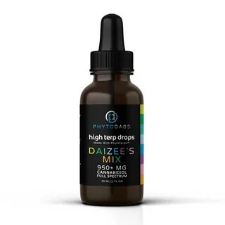 PhytoDabs High Terpene Drops - Full Spectrum - Daizee's Mix 