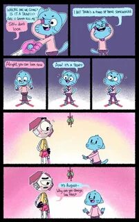 Image result for tawog gumball x rob The amazing world of gu