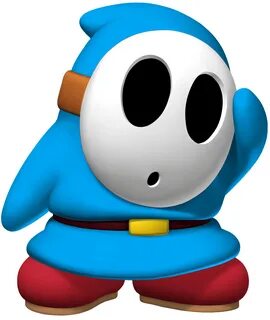 Shy Guy light blue Super mario art, Super mario and luigi, N