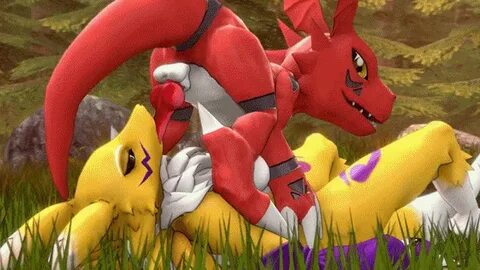 NSFW Videos - Renamon x Guilmon.gif - Herpy Image Archive