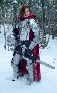 realistic female plate armor - Google Search Medieval knight