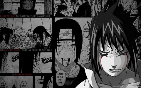 Naruto Shippuden Uchiha Itachi Uchiha Sasuke Manga Wallpaper