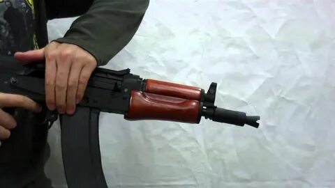 SRC AKS-74U GBB test - YouTube