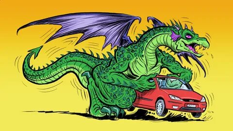 Dragon Sex With Car - willvarnerart.com
