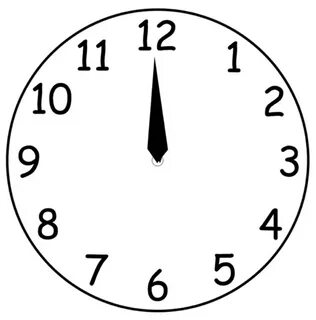 Printable Clock Face - ClipArt Best