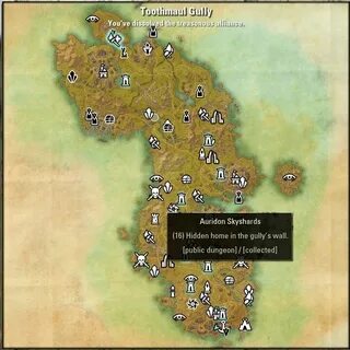 SkyShards : Map, Coords, Compasses : Elder Scrolls Online Ad