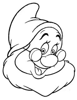 Seven Dwarfs Coloring Pages - Free Printable Coloring Pages 