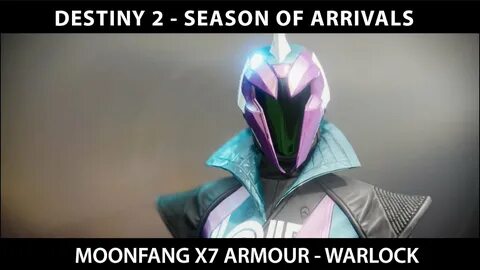 Destiny 2 MOONFANG-X7 Armour Set - Warlock Armour... - YouTu