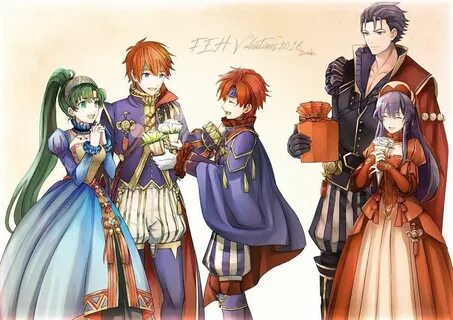 Valentine picture #lyn #hector #eliwood #lilina #roy #loveab