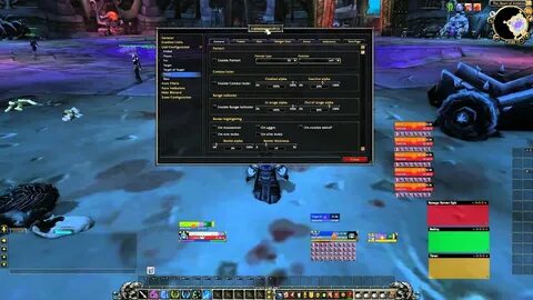 WoW AddOn - Shadowed Unit Frames - Basic Layout (Swedish Nar