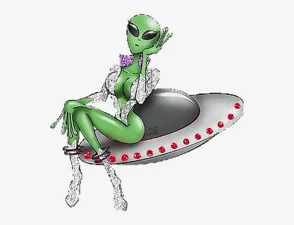 Sexy Trippy Alien Ufo Spaceship Space Outerspace Galaxy - Se