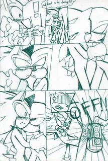 Shadow x knuckles comic I️ found! The rest of it wasn’t on he