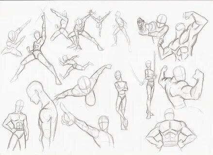 action poses drawing male - Google zoeken Drawing poses male