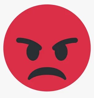 Angry Transparent Blob - Angry Face Emoji Png, Png Download 