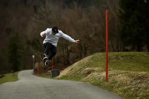 skateboarder, skateboard, skate, trick, jump, HD wallpaper 