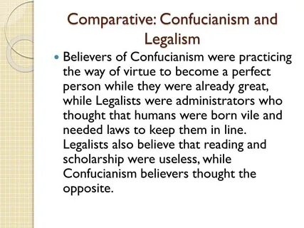 Confucianism And Legalism southasianmonitor.net