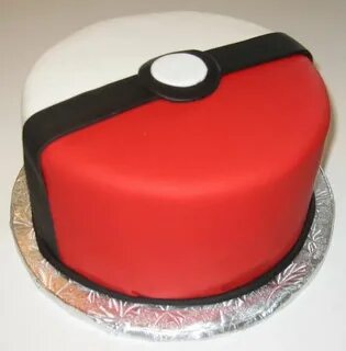 Pokeball cake Pokeball cake, Pokemon birthday cake, Pokemon 