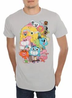 The Amazing World Of Gumball Group T-Shirt Hot Topic The ama